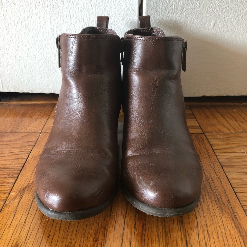 Unisa brown heeled ankle boots - Picture 3 of 6